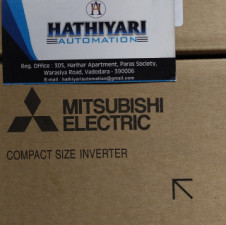 Mitsubishi FR-D740-050-E16 VFD, Color : Black