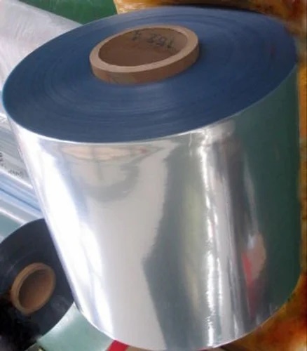 Transparent PVC Shrink Film, Pattern : Plain