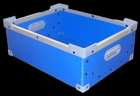 Plastic PP Corrugated Crate, Capacity : 10 To 20 Kg