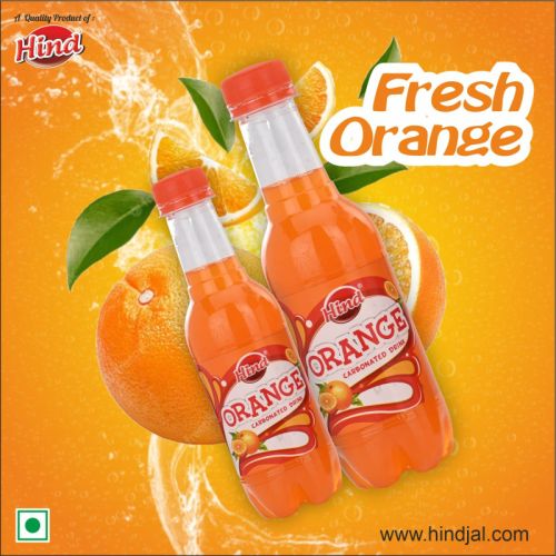 Hind Orange Carbonated Soft Drink, For Beverages