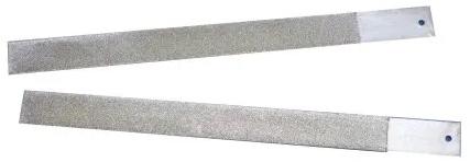 Stainless Steel Electroplated Diamond Square File, Size : 4 Inch