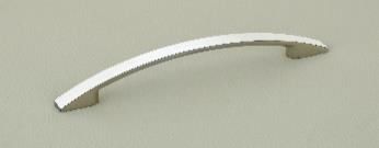 Polished L-2 White Metal Handle, For Door Fittings, Handle Type : Cabinet