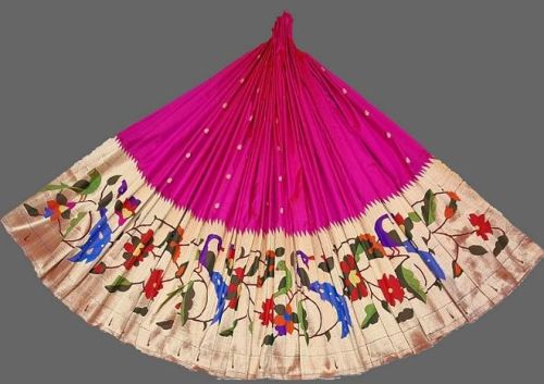 Nbmssilksaree Handwoven Silk Fabric Festive Wear