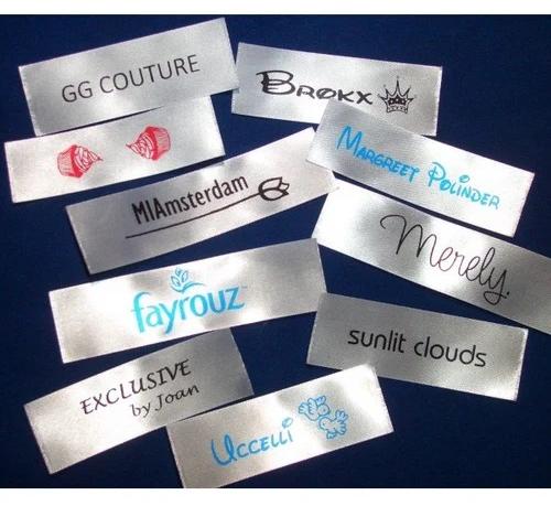 Satin Printed Label, Packaging Type : Packet