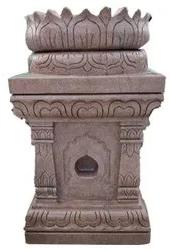 Brown Stone Tulsi Pot, Size : 3.5 X 2 Feet