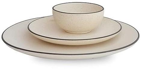 Designer Ceramic Dinner Set Of 3 Pieces