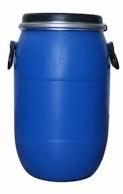 Blue Round Polished 25 Kg HDPE Drum, For Industrial, Pattern : Plain