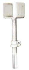 Siver Polished Metal Adjustable U Head Jack, For Constructional