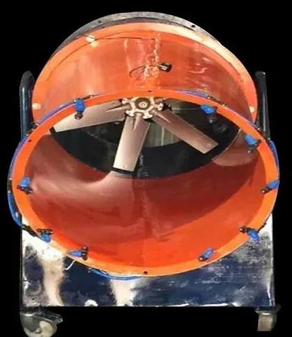 Dust Suppression Blower, Color : Orange