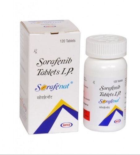 Sorafenat Sorafenib 200 Tablets, For Anti Viral Drug, Packaging Type : Plastic Bottle