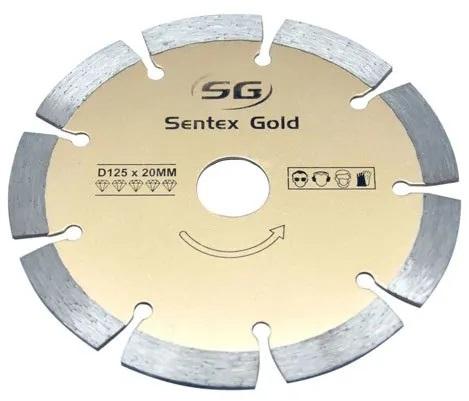 Sentex Gold Stainless Steel Concrete Cutting Blade, Packaging Type : Carton