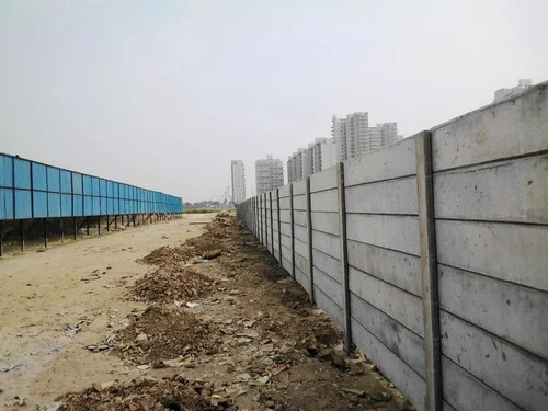 RCC Precast Compounding Wall (Plain), Color : Grey, White