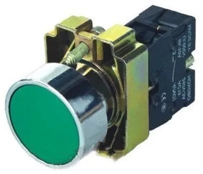 Green Round Plastic Electric Push Button Switch