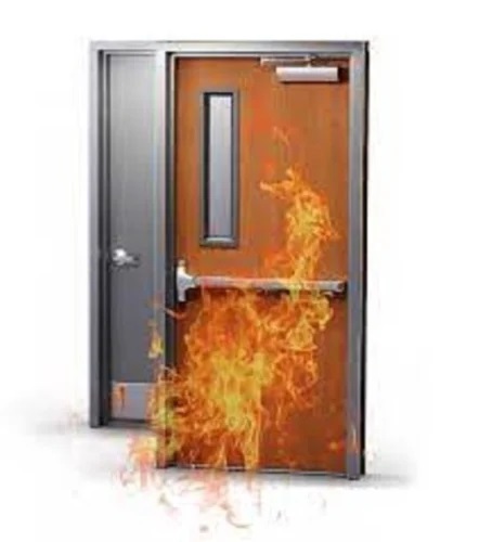 Metal Fire Resistant Doors, For Industrial Commercial