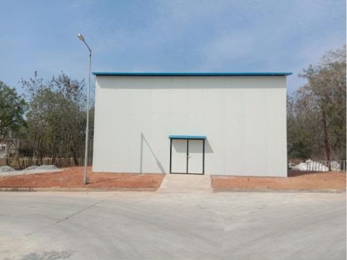 Polished Mild Steel Railway Shelter