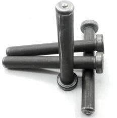 Carbon Steel Shear Stud, For Industry, Shape : Round