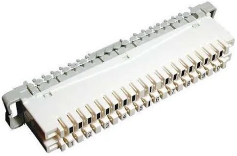 White Plastic Krone Module