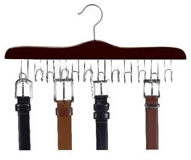 Coated Wooden Belt Hanger, For Durable