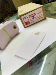 Plain Clothing Paper Label, For Chemical / Garments