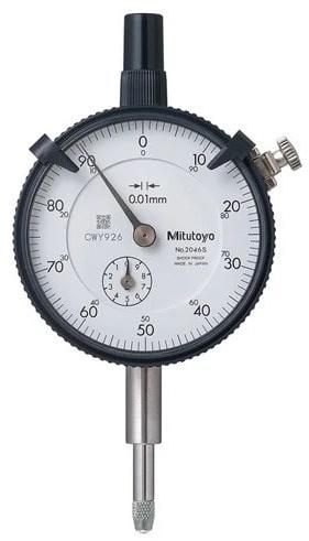 Stainless Steel Mitutoyo Dial Indicator, Shape : Round