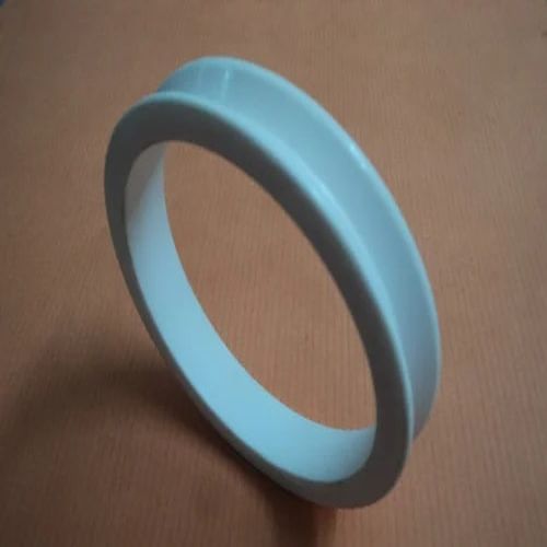 Blue Round Polished Ceramic V Groove Pulley, For Single Grinder Crane, Size : Standard