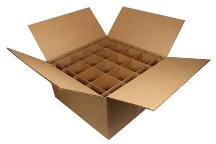 Printed Partition Corrugated Boxes, For Packing