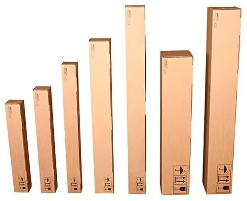 Plain Cardboard Telescopic Boxes, Shape : Rectangle