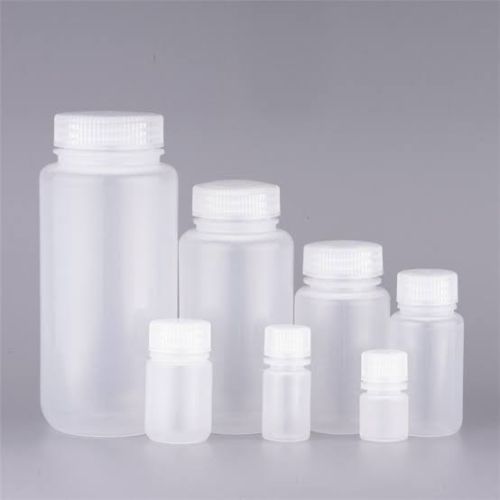 Plain Plastic Screw Cap Bottles, Shape : Round