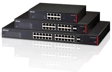 Industrial Ethernet Switches, Color : Black