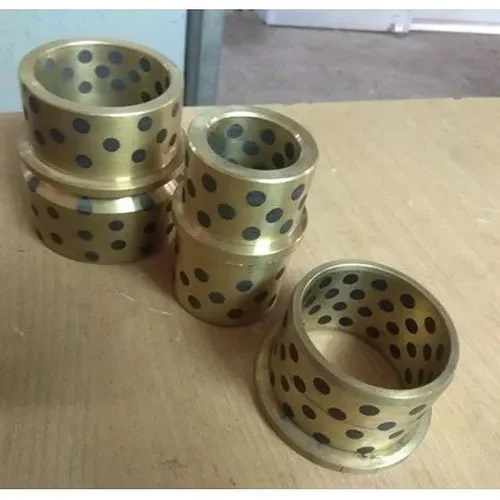 Round Brass Oilless Slide Bush
