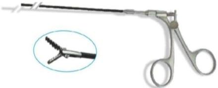 Polished Stainless Steel Stent Removing Forceps, For Clinical, Hospital, Feature : Anti Bacterial, Corrosion Proof