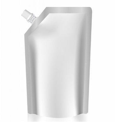 Silver Plastic Spout Pouch, For Paste, Jam, Tomato Ketchup, Pickles, Pattern : Plain