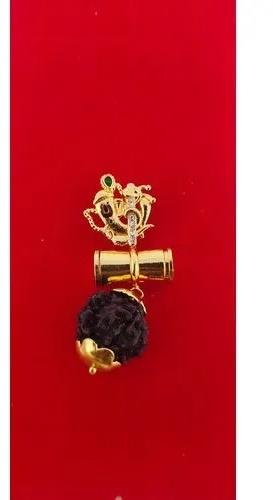 Polished Wood Designer Religious Pendant