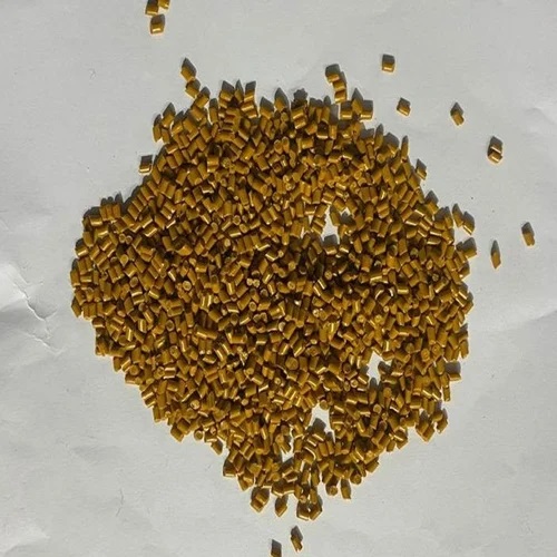 Mustard HIPS Plastic Granules