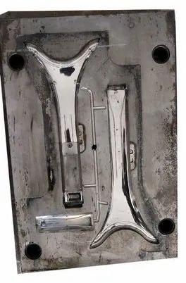 Mosquito Racket Handle Injection Mold, For Making 3 Pin Plastic Plug