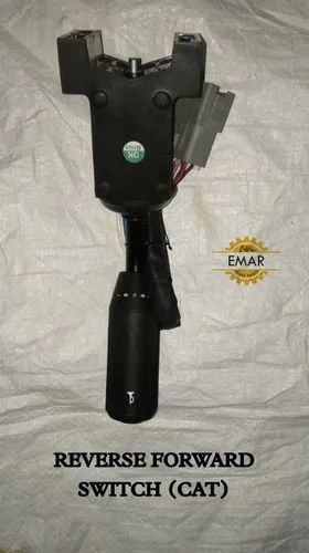 Black Standard Rounded Backhoe Loader Reverse Forward Switches, For Electrical