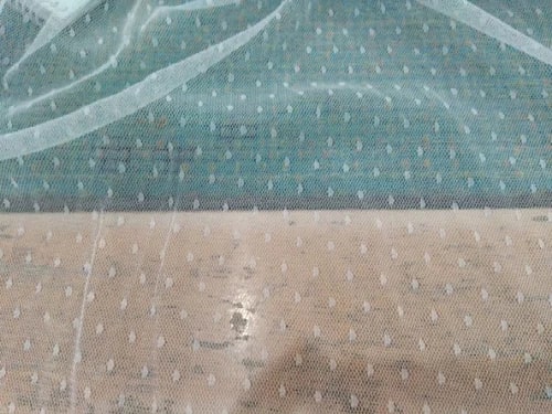 Nylon Net Garment Fabric, For Textile Industy, Length : 50-100 Meter