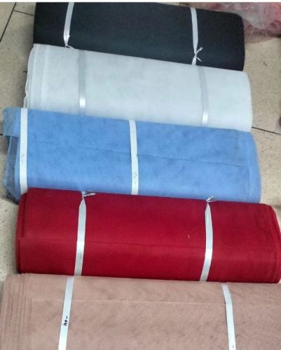 Polyester Hard Net Fabric, For Garments, Apparel/Clothing, Pattern : Plain