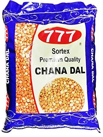 Natural 777 CHANA DAL 15KG BAG, Size Available : 7mm, Form : Solid