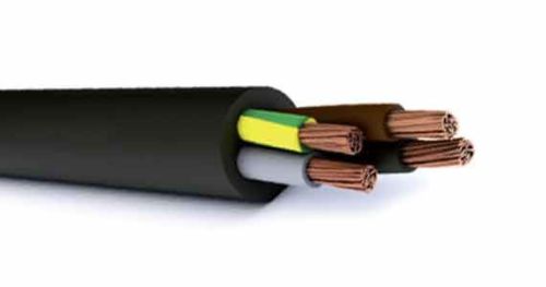 Multicolor Aluminium Rubber Cables