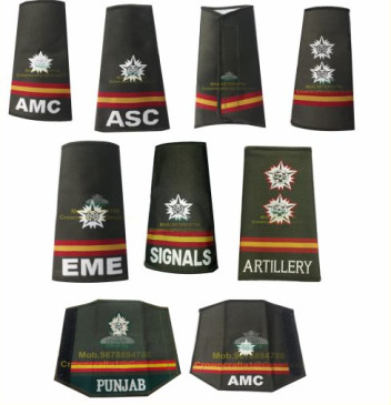 Cloth Amc Ranks Badge