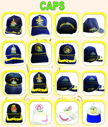 EMBROIDERY PEAK CAPS, Size : ACCORDING TO CUSTOMER