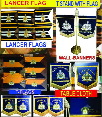 Punjab Regiment Lancer Flag Stand