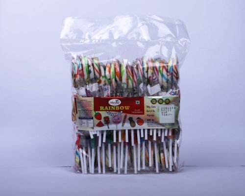 Shruha Medium Rainbow Lollipop, Taste : Sweet