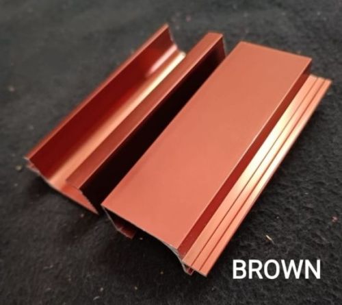 Rectangular Brown G Handle Shutter Profile