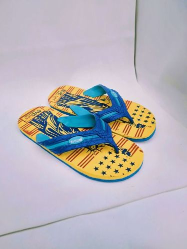 Svc Lite Printed PVC EVA Flip Flops For Men, Size : UK, 6, 7, 8, 9