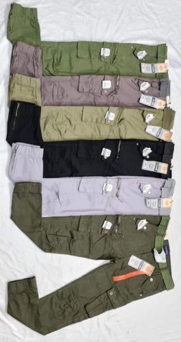 Plain Cotton Cargo Pant, Occasion : Casual Wear