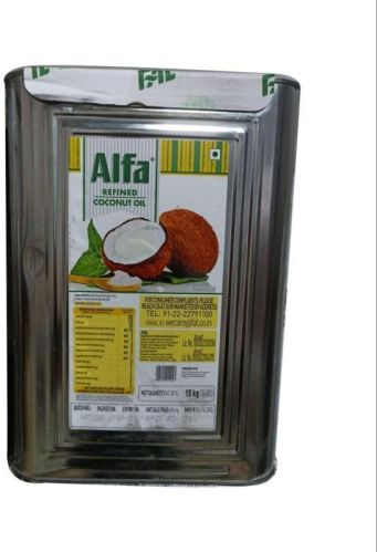 Alfa Refined Coconut Oil, Packaging Size : 15kg