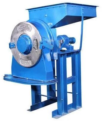 Blue Automatic Electric Mild Steel Cyclone Pulverizer, For Industrial, Voltage : 220V