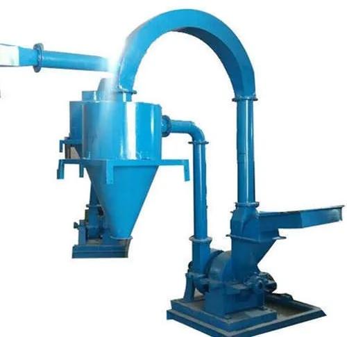 Blue Polished Cast Iron Hammer Mill Machine, For Industrial, Certification : ISI Certified